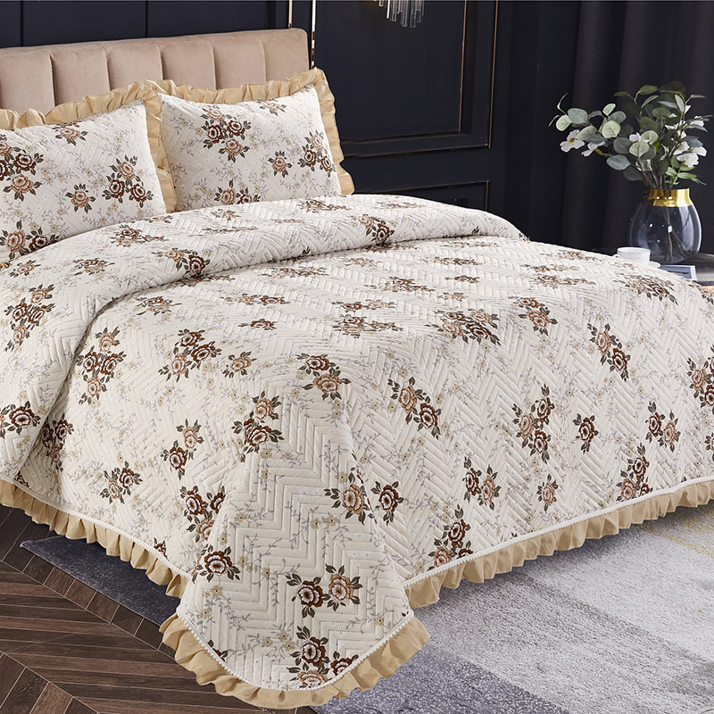 Ultrasonic Printed Bed Cover Set
