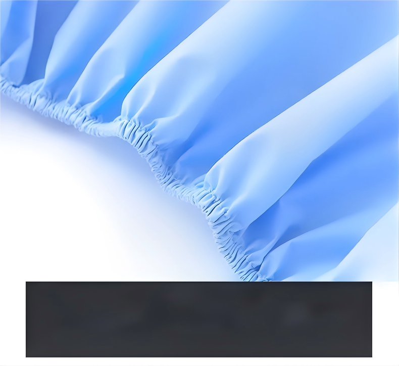 Soft Brushed Waterproof Fitted Sheet – Skin-Friendly Fabric with 360° Mattress Protection