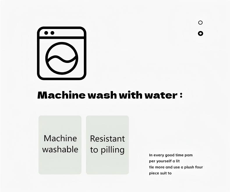 Washed Brushed Quilted Waterproof Fitted Sheet with Star Pattern – Soft, Breathable & 360° Mattress Protection