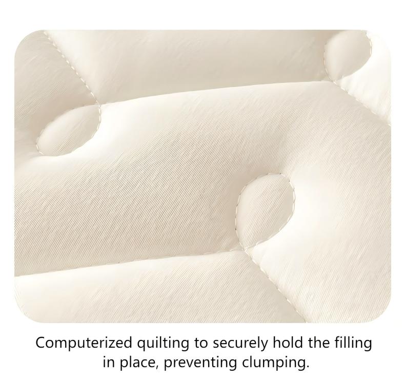 Washed Brushed Quilted Waterproof Fitted Sheet with Rippled Design – Soft, Breathable & 360° Mattress Protection