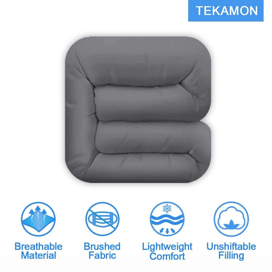 Microfiber Brushed Comforter Set – Soft, Breathable & Lightweight Bedding with Diamond Quilted Design