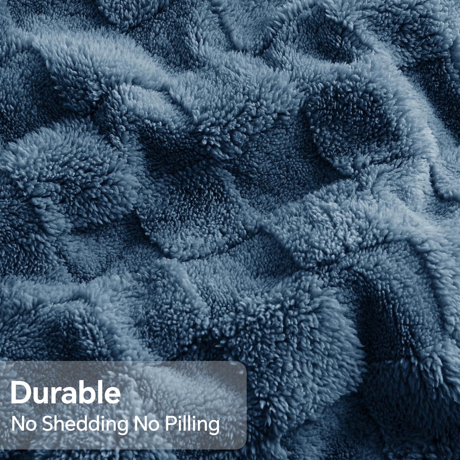 Ultra-Soft Checkered Fleece Blanket Set — Warm, Fluffy, Reversible Winter Bedding