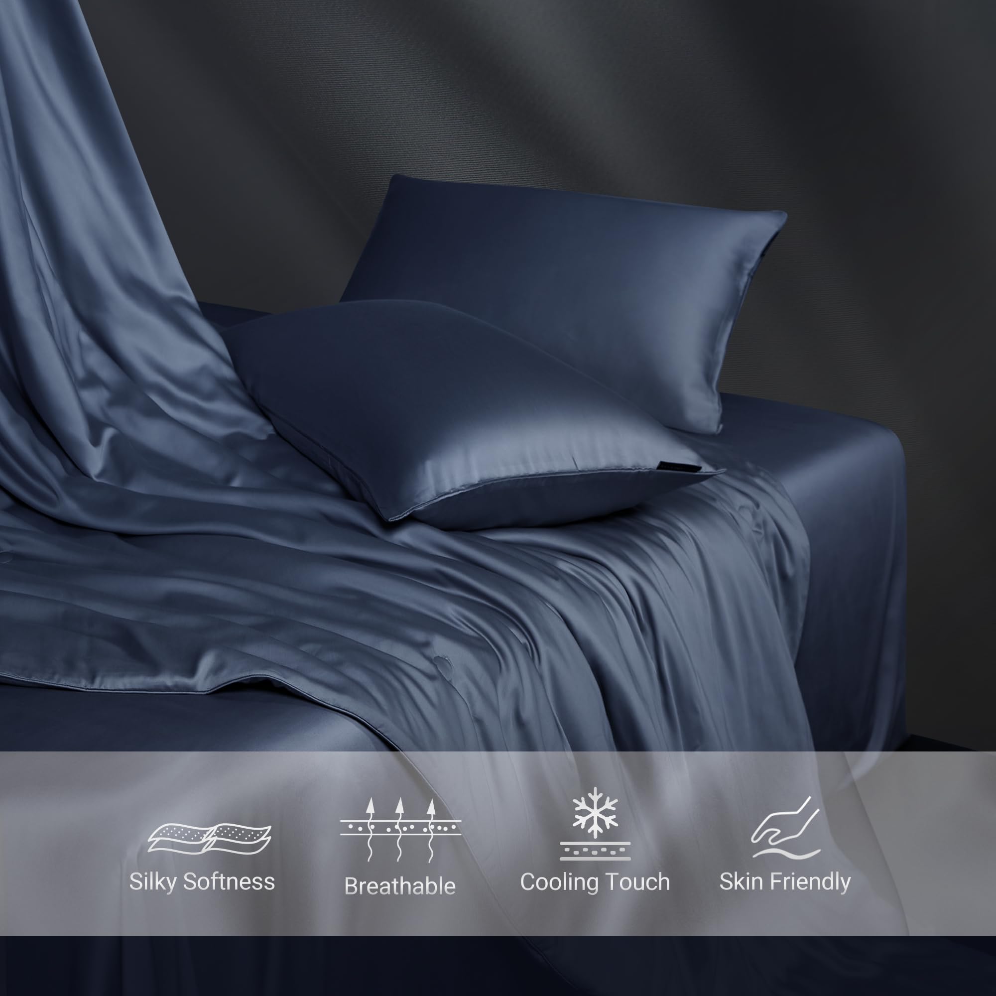 Luxurious Tencel Lyocell Summer Quilt – Soft, Breathable & Hypoallergenic Comfort