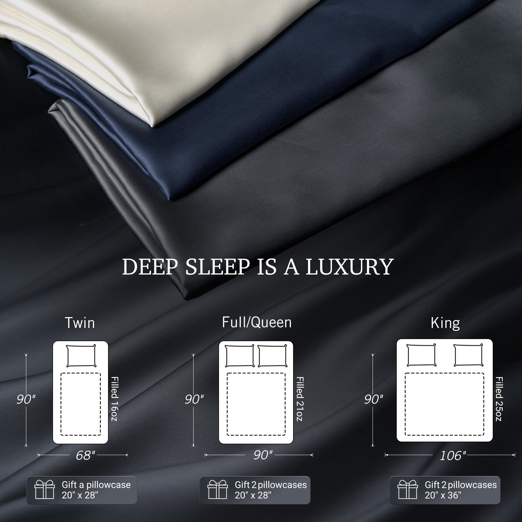 Luxurious Tencel Lyocell Summer Quilt – Soft, Breathable & Hypoallergenic Comfort