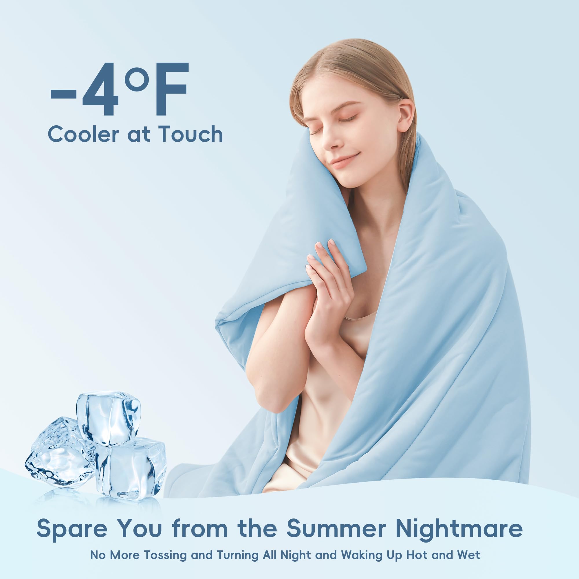 Cooling Summer Quilt – Lightweight, Breathable & Soft Comfort for Hot Nights