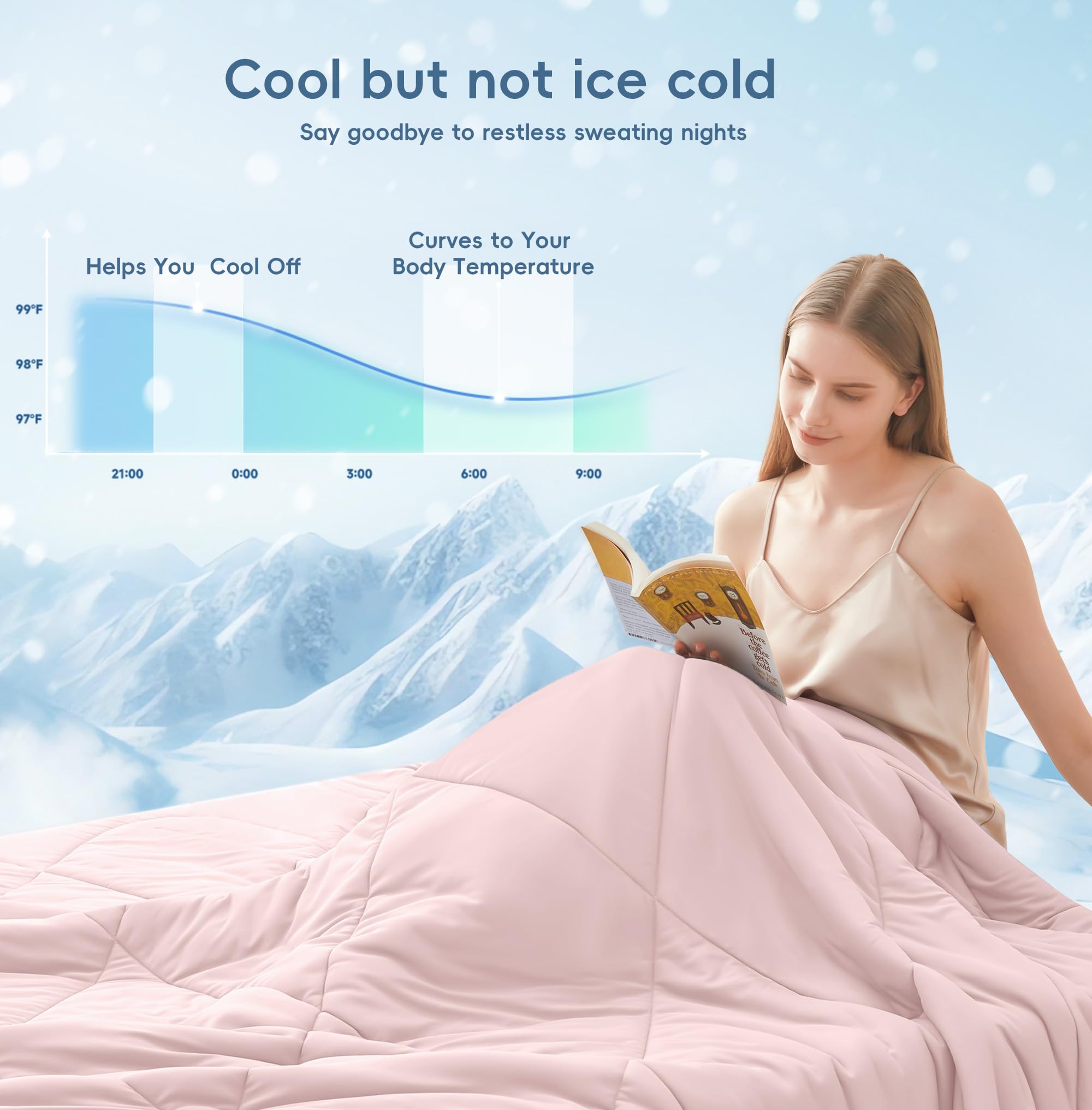 Cooling Summer Quilt – Lightweight, Breathable & Soft Comfort for Hot Nights