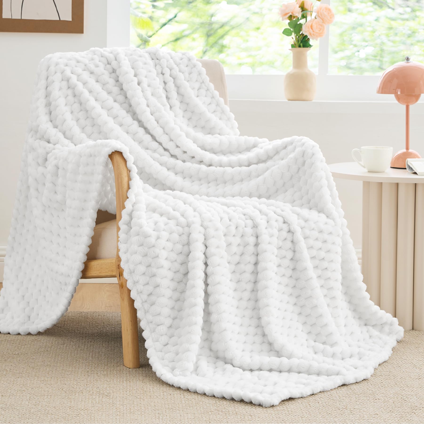 3D Faux Tortoiseshell Jacquard Fleece Blanket – Soft, Cozy & Stylish Decorative Throw