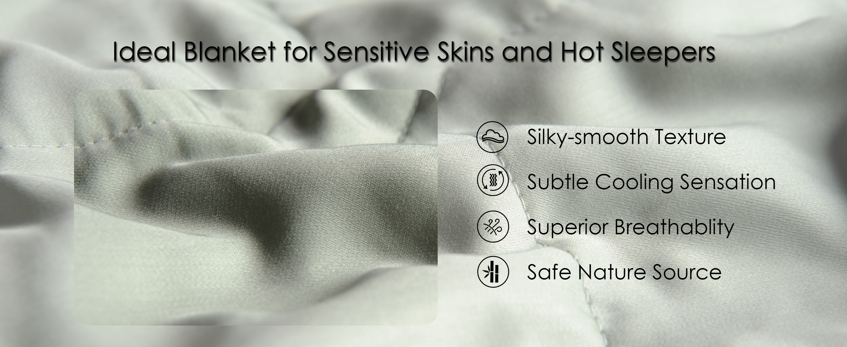 Bamboo Fiber Quilted Summer Quilt – Soft, Cooling & Hypoallergenic Comfort