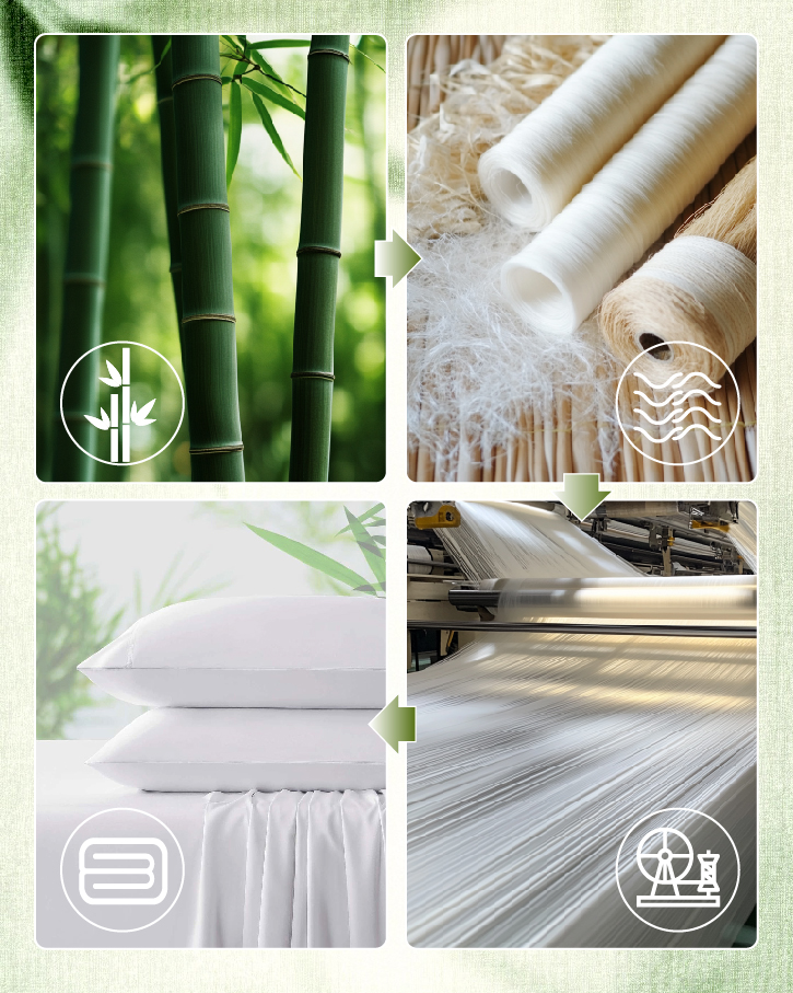 Cooling Bamboo Fiber Summer Quilt – Lightweight, Breathable & Silky Soft