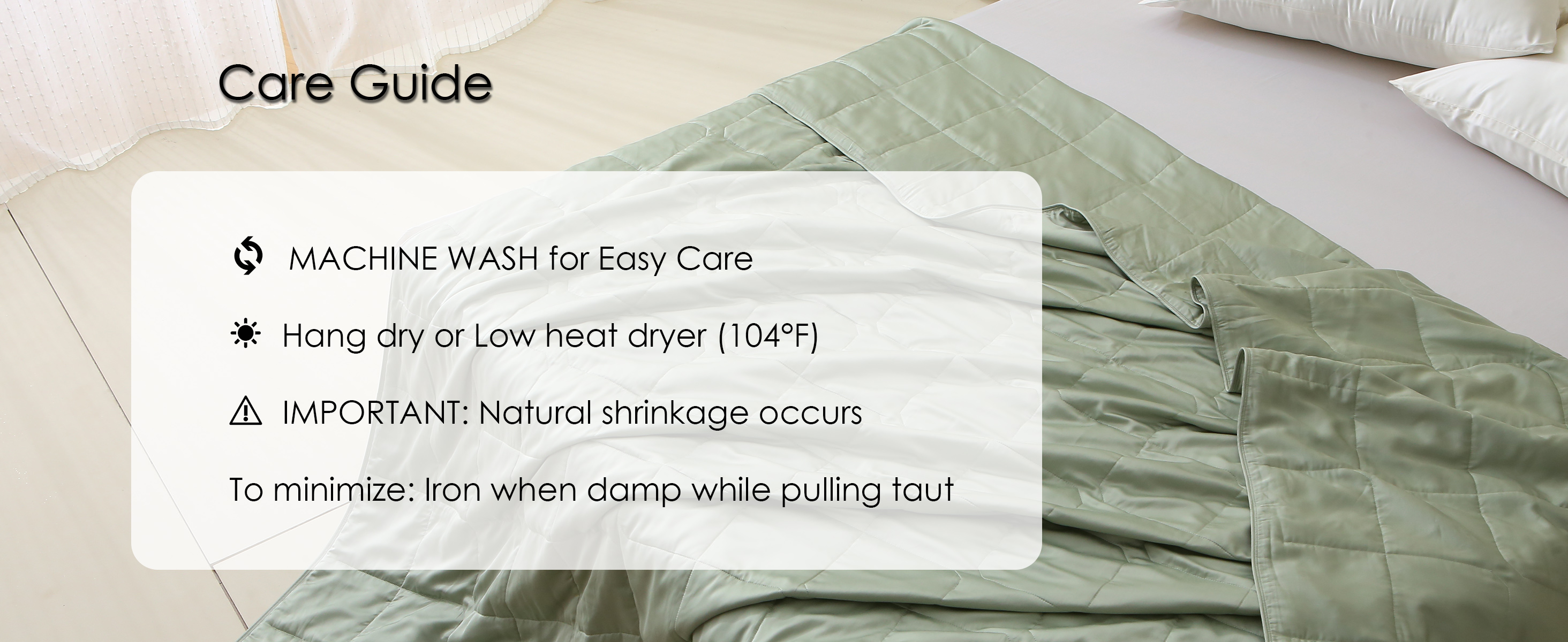 Bamboo Fiber Quilted Summer Quilt – Soft, Cooling & Hypoallergenic Comfort