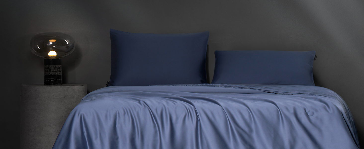 Luxurious Tencel Lyocell Summer Quilt – Soft, Breathable & Hypoallergenic Comfort