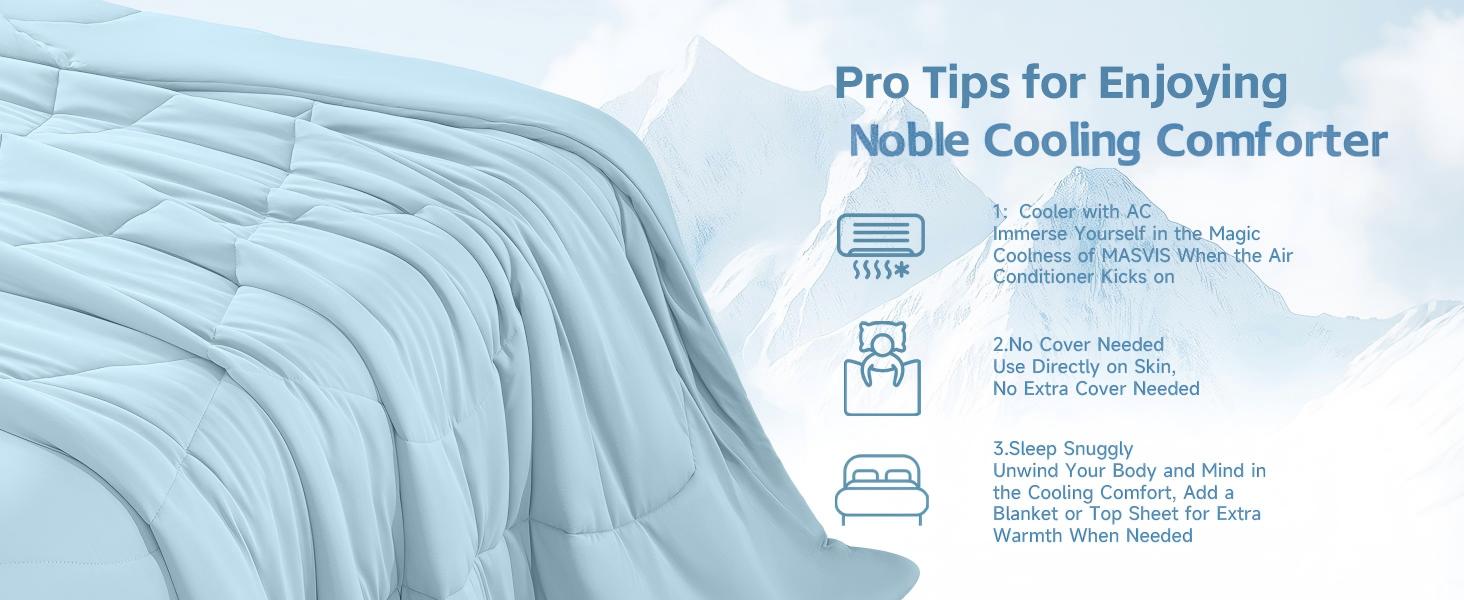 Cooling Summer Quilt – Lightweight, Breathable & Soft Comfort for Hot Nights