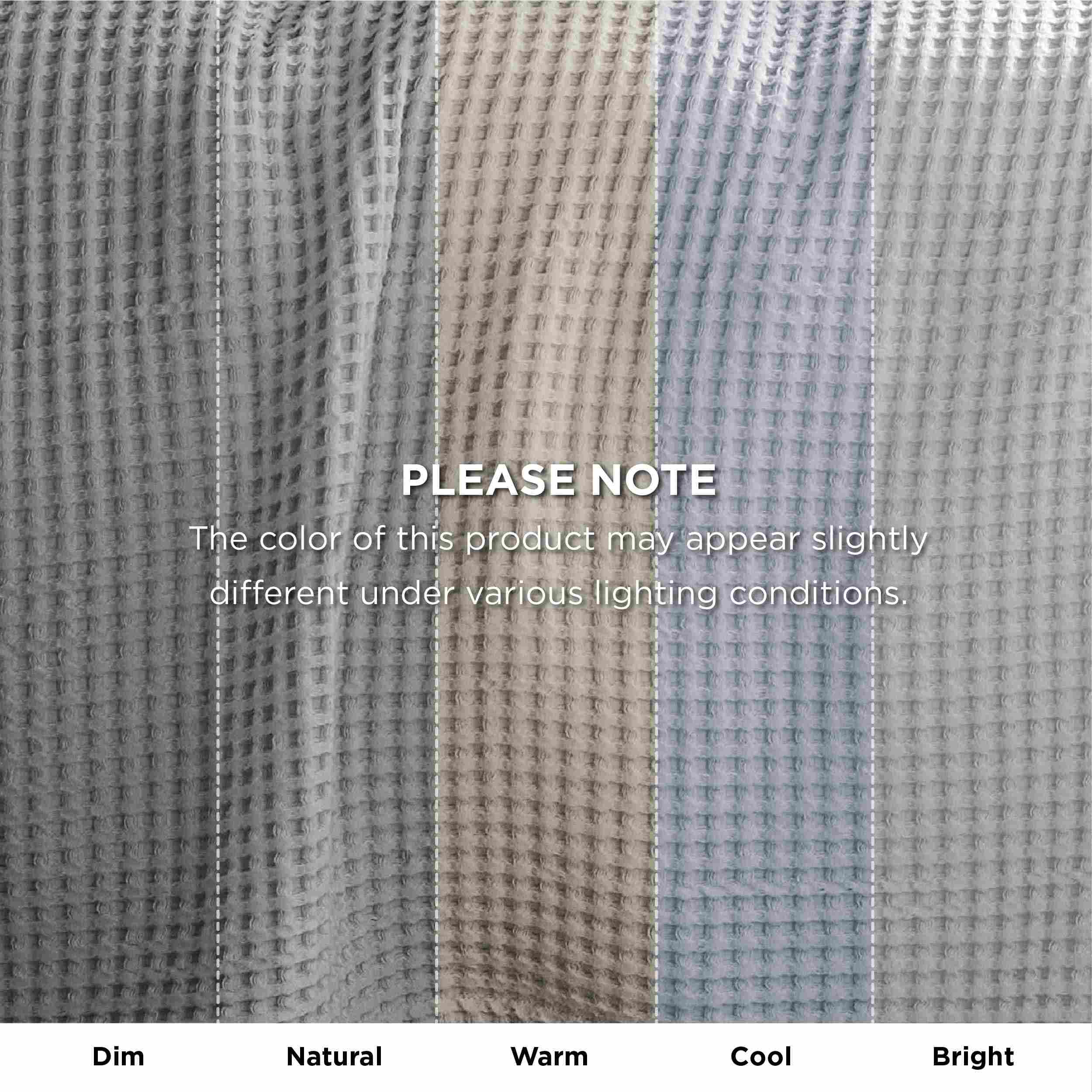 Pure Cotton Waffle Weave Blanket – Soft, Breathable & All-Season Decorative Throw