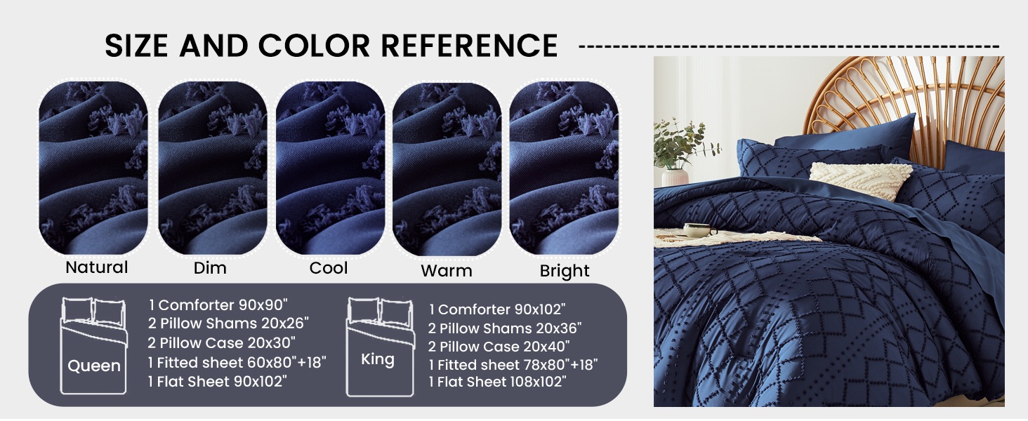 Geometric Cutwork Tufted Quilt Set – Soft Washed Microfiber Bedding for Comfortable Sleep