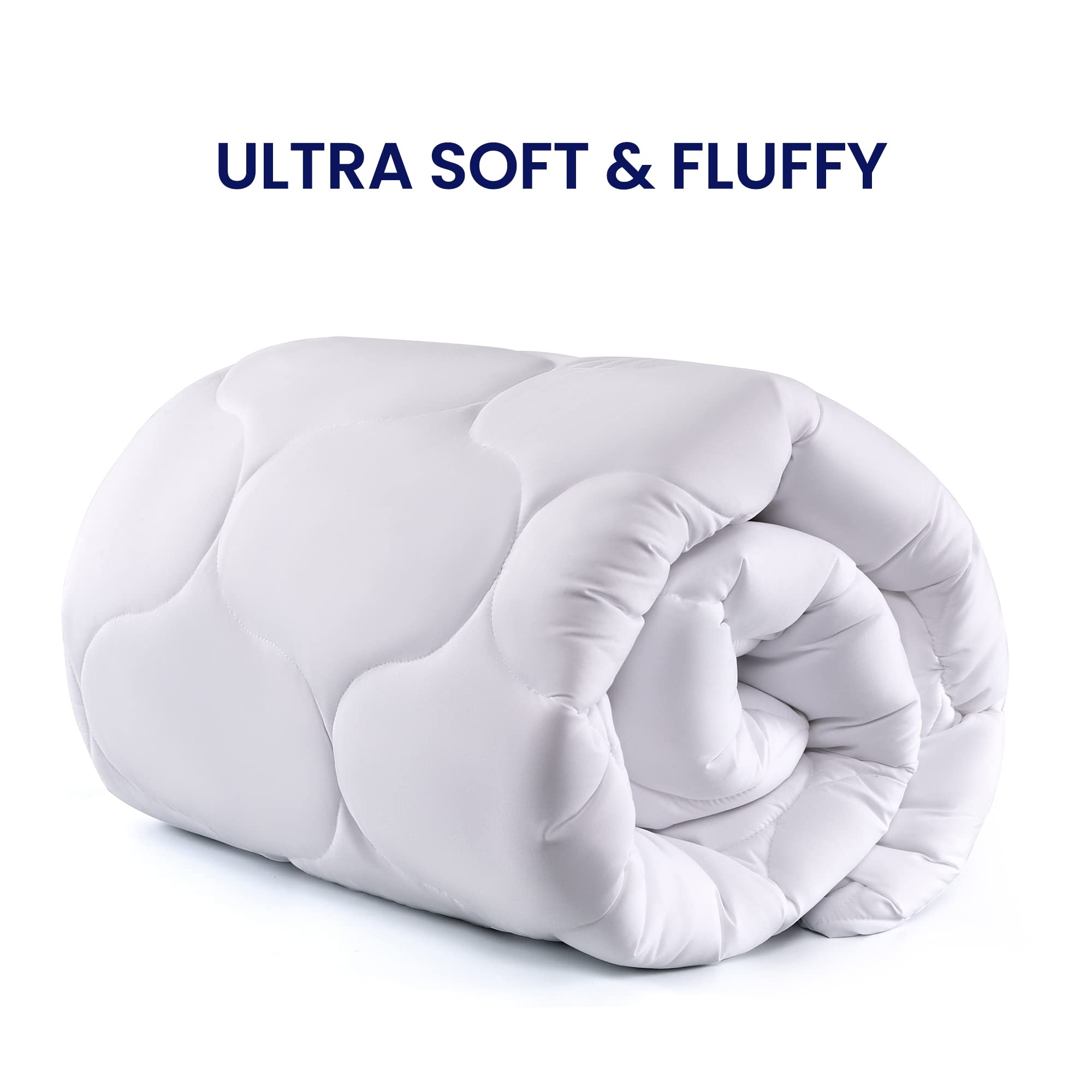 Microfiber Onion-Quilted Waterproof Mattress Protector with Deep Pocket