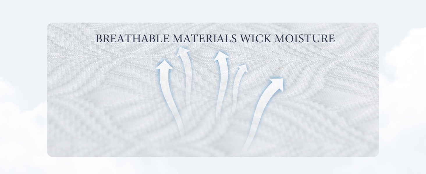 Cooling Breathable Waterproof Fitted Mattress Protector – Deep Pocket, TPU Backing, Soft & Durable