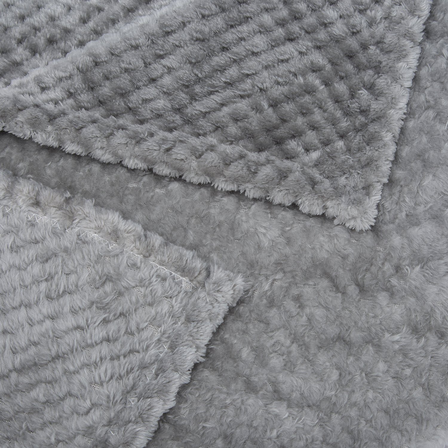 Ultra-Soft Plush Textured Fleece Blanket