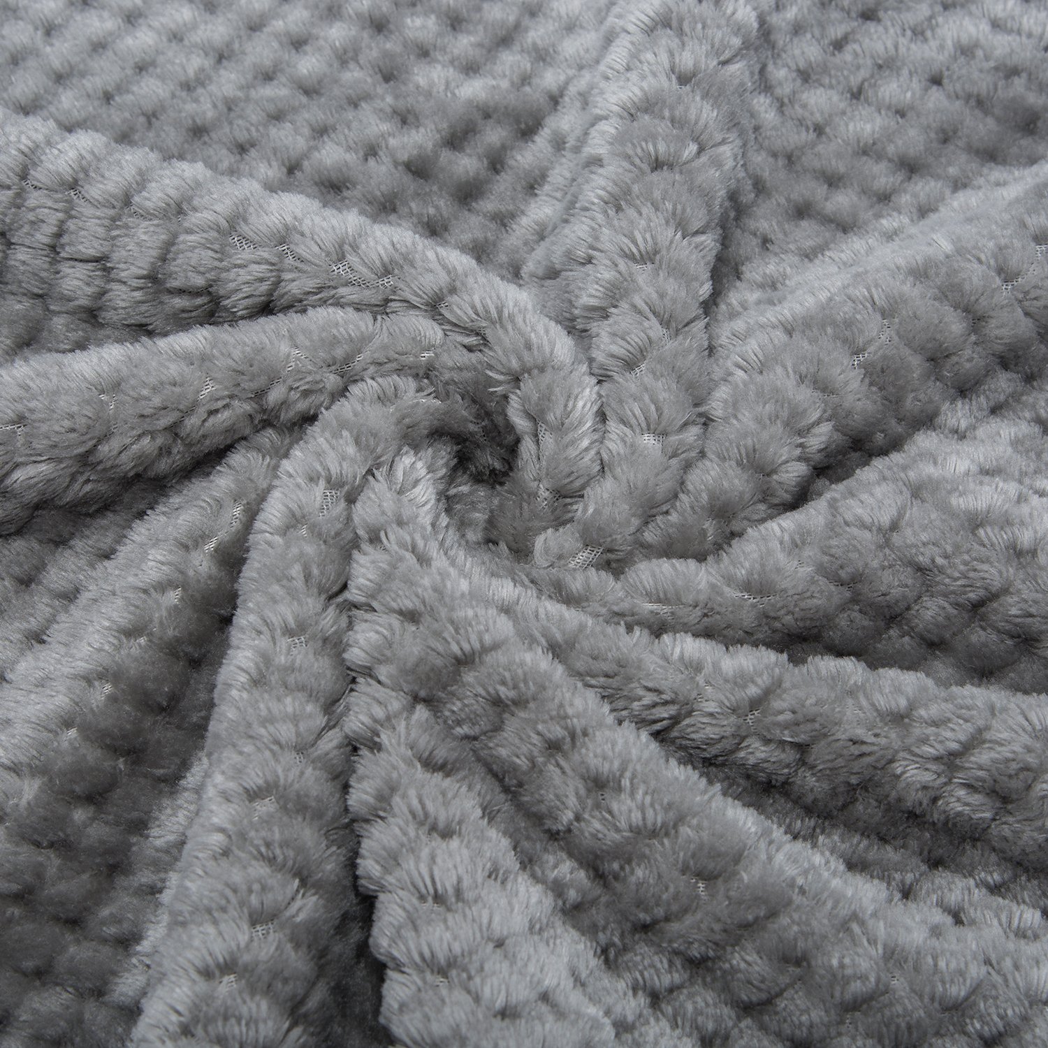 Ultra-Soft Plush Textured Fleece Blanket