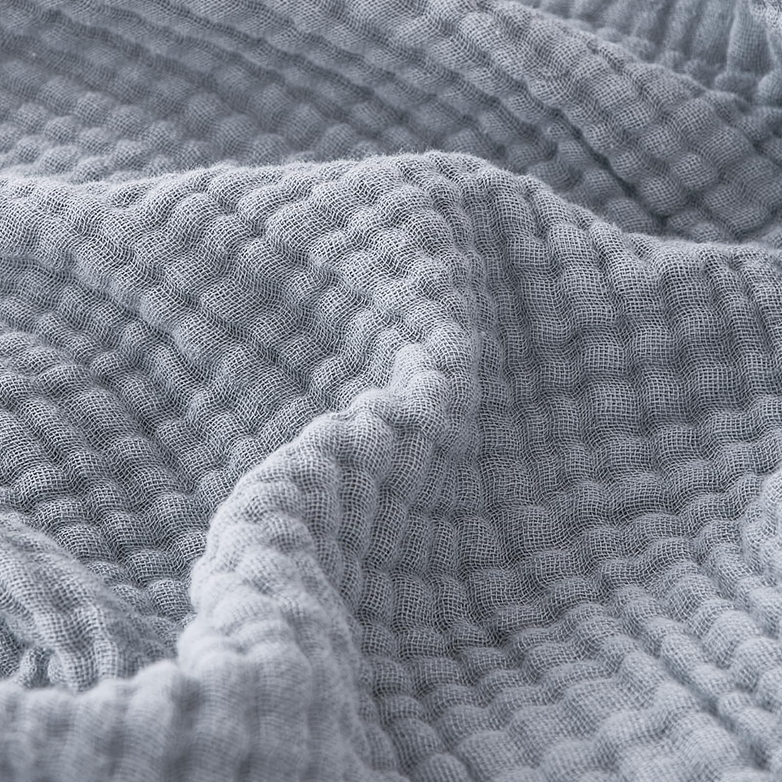 100% Cotton Gauze Blanket – 4-Layer Muslin Throw