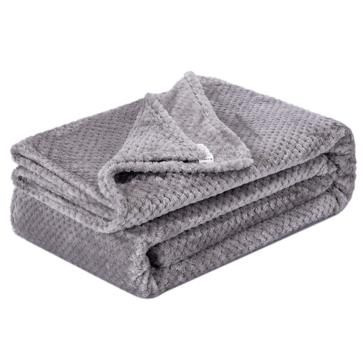 Ultra-Soft Plush Textured Fleece Blanket