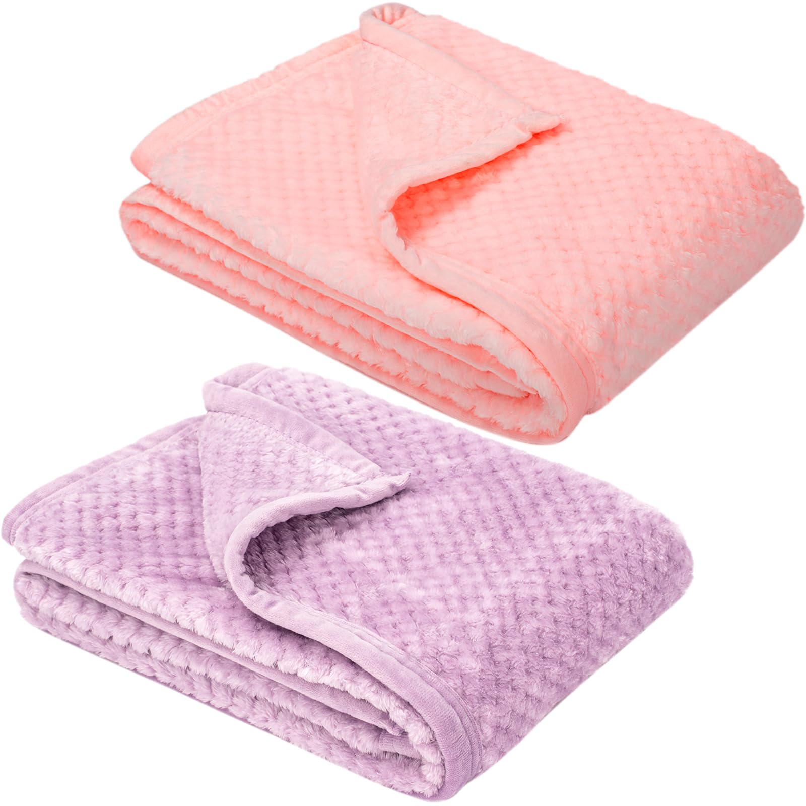 Ultra-Soft Plush Textured Fleece Blanket