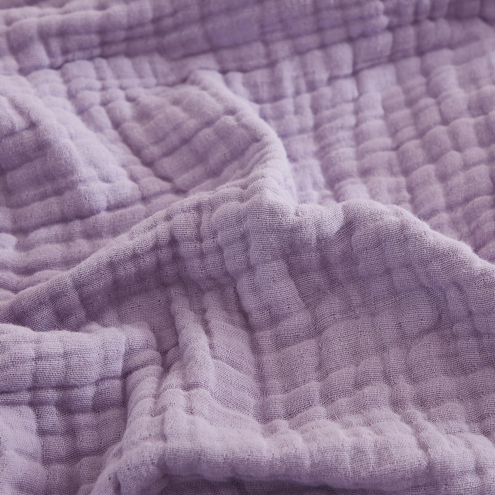 100% Cotton Gauze Blanket – 4-Layer Muslin Throw