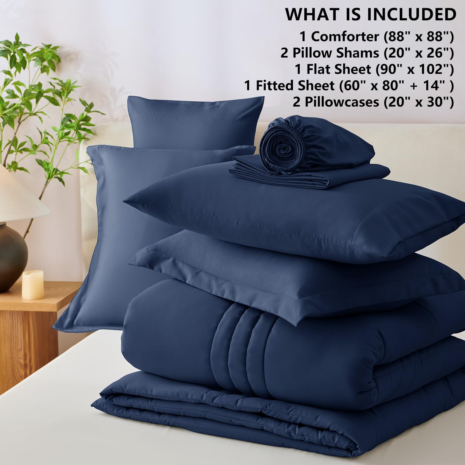 Brushed Microfiber Striped Quilt Set – Soft, Breathable, and All-Season Comforter Set