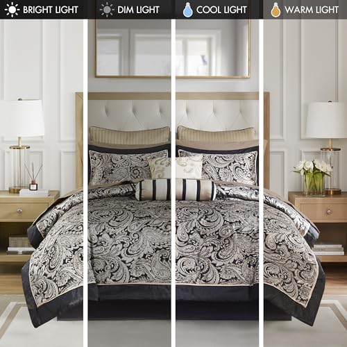 Paisley Jacquard Comforter Set – Soft, Lustrous & All-Season Cozy