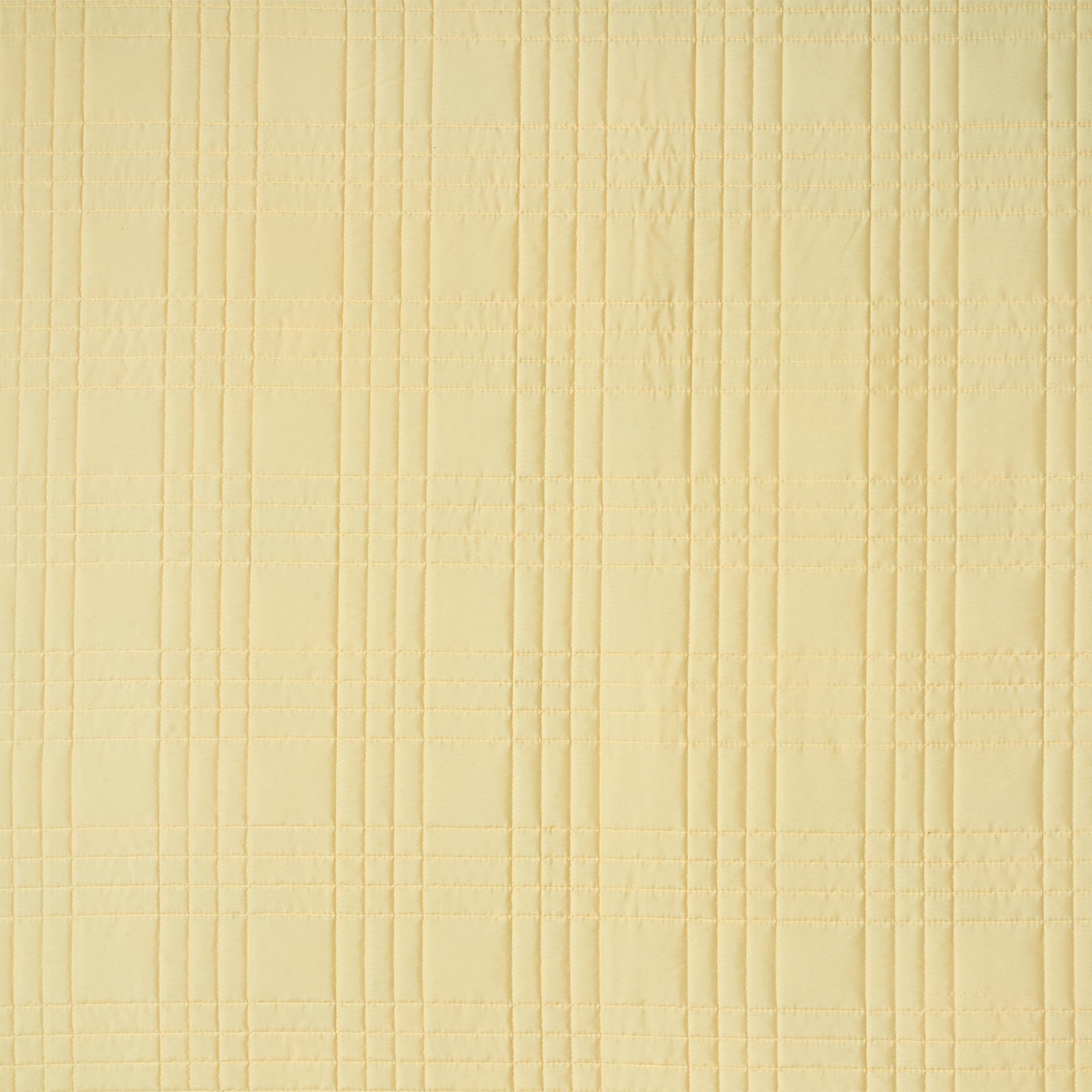 Microfiber Quilted Bedspread Set – Grid Stitch 3-Piece Bedding Collection