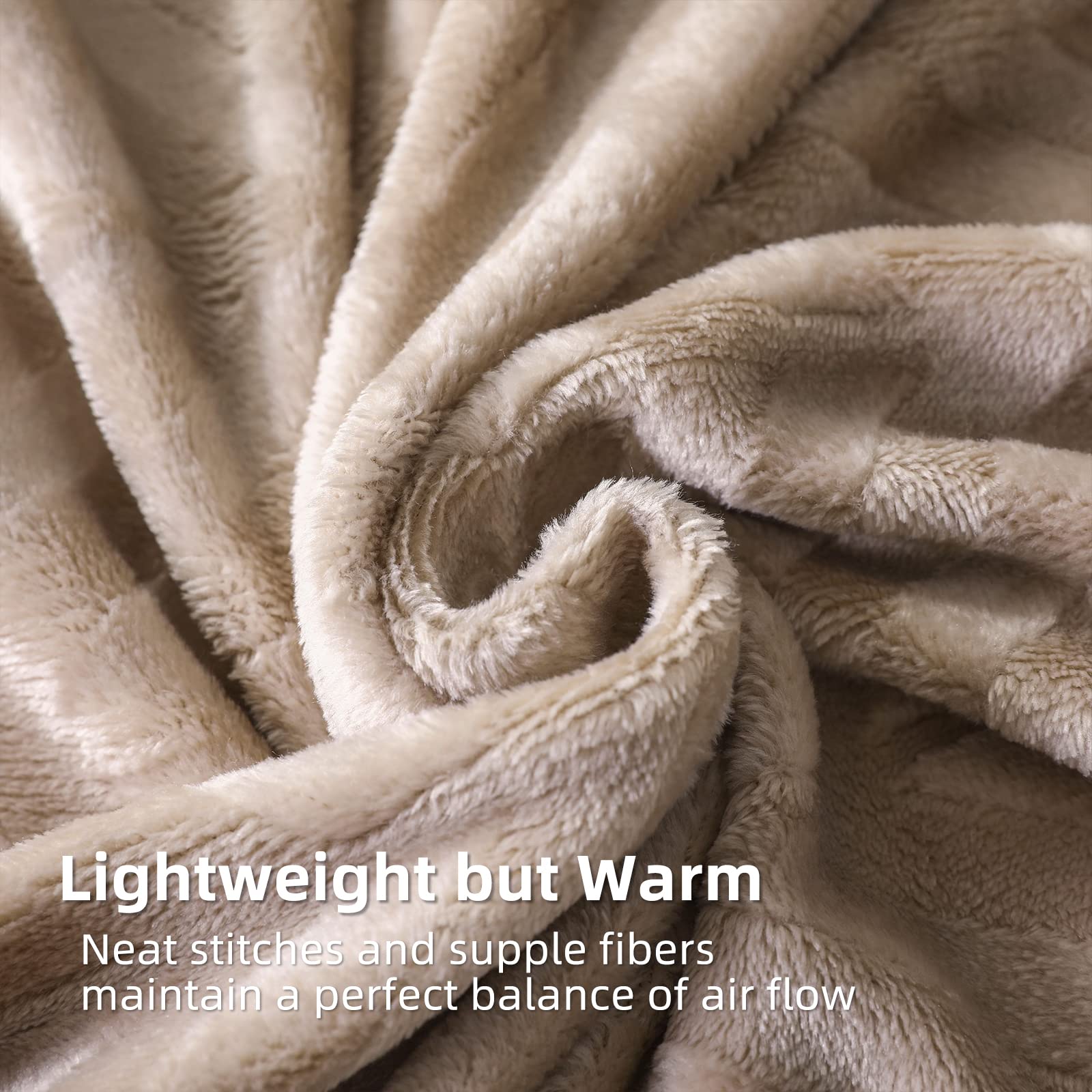 Ultra-Soft Flannel Fleece Blanket – Plush All-Season Throw for Home & Travel