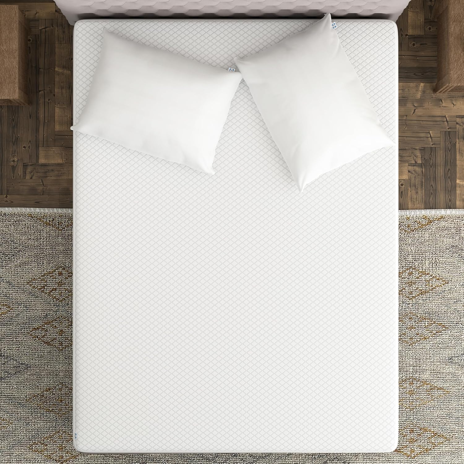 Microfiber Waterproof Mattress Protector with Soft Knit Surface