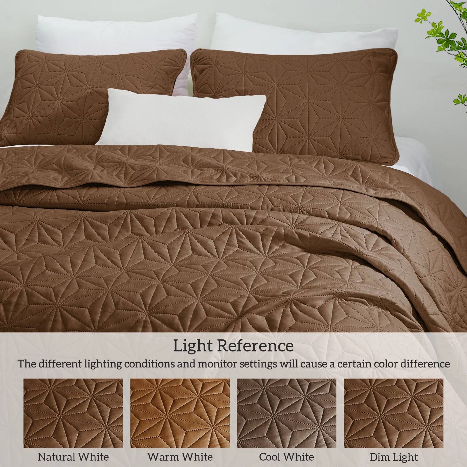 Ultrasonic Microfiber Bedspread Set – Lightweight, Soft & Versatile