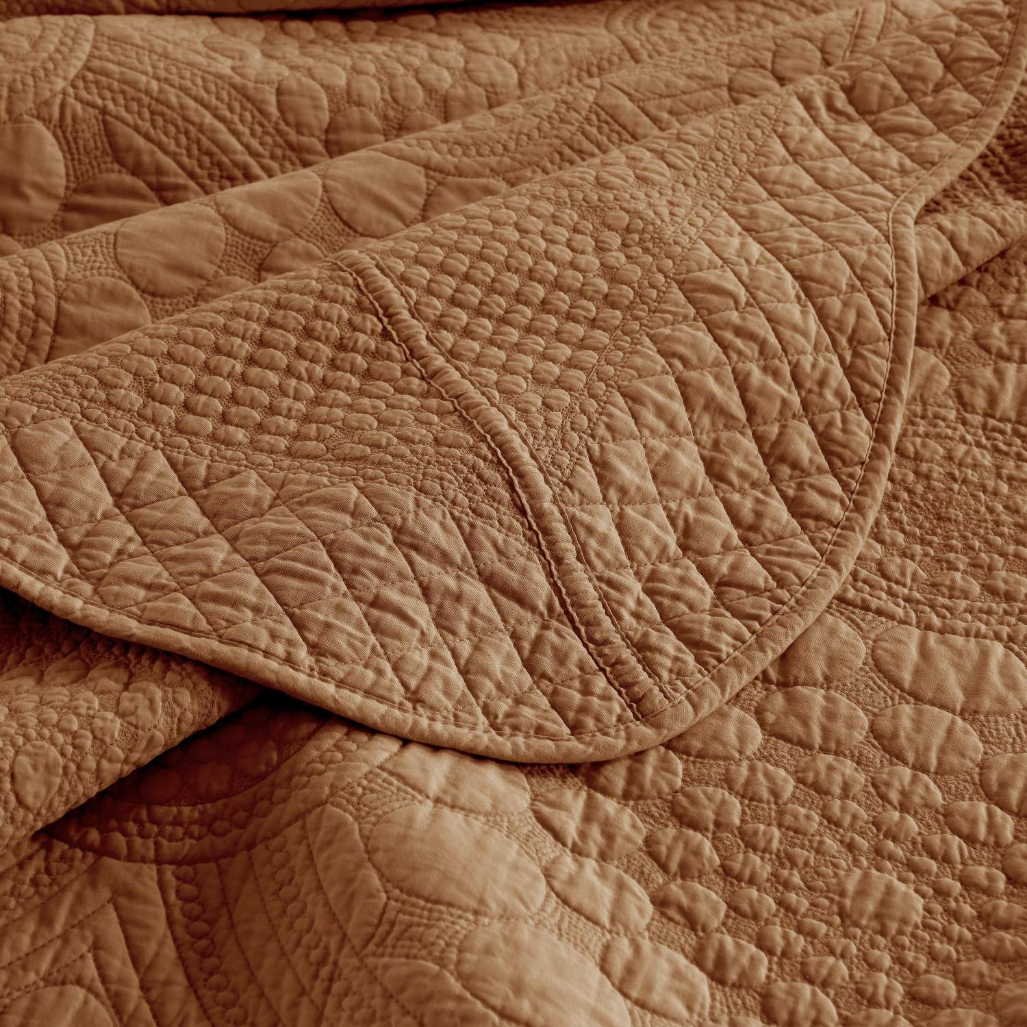 Cotton Quilted Bedspread 3-Piece Set