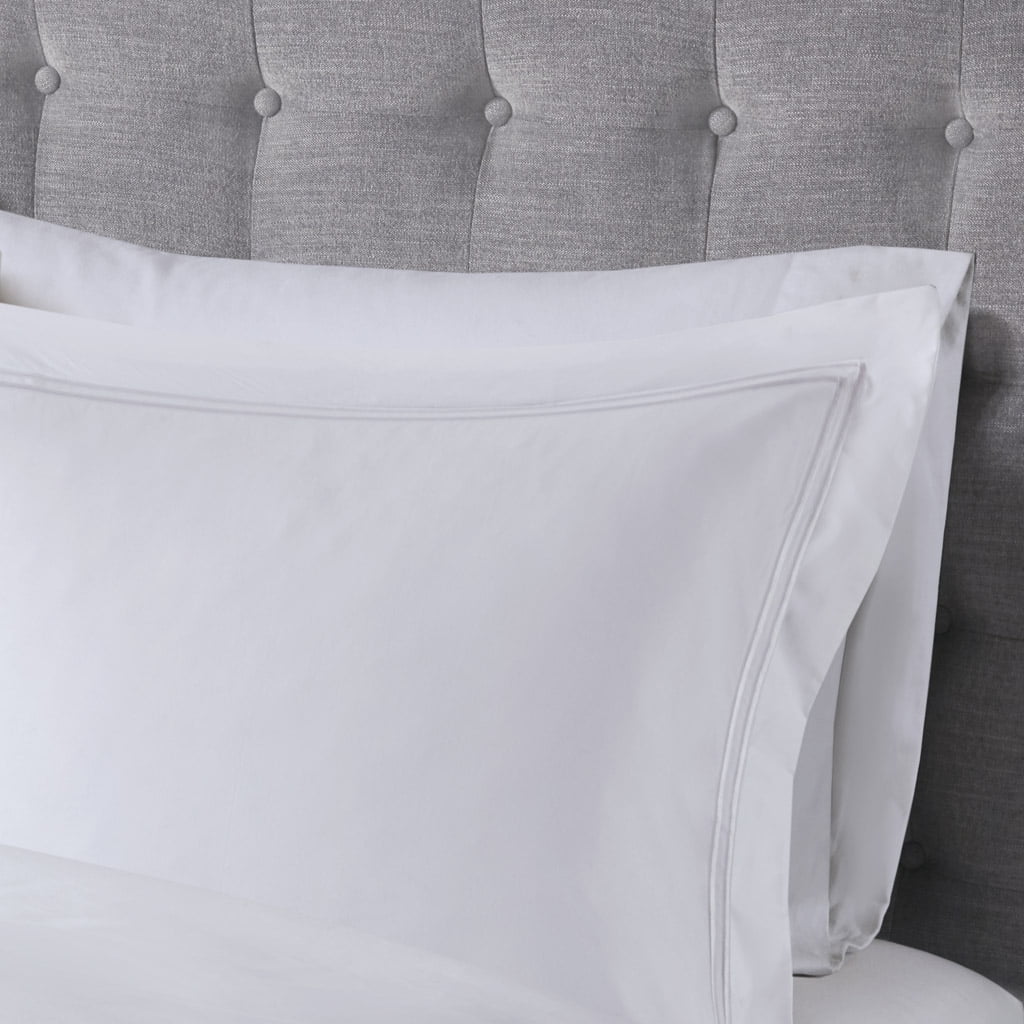 500 Thread Count Cotton Sateen Embroidered Bedding Set, 5-Piece