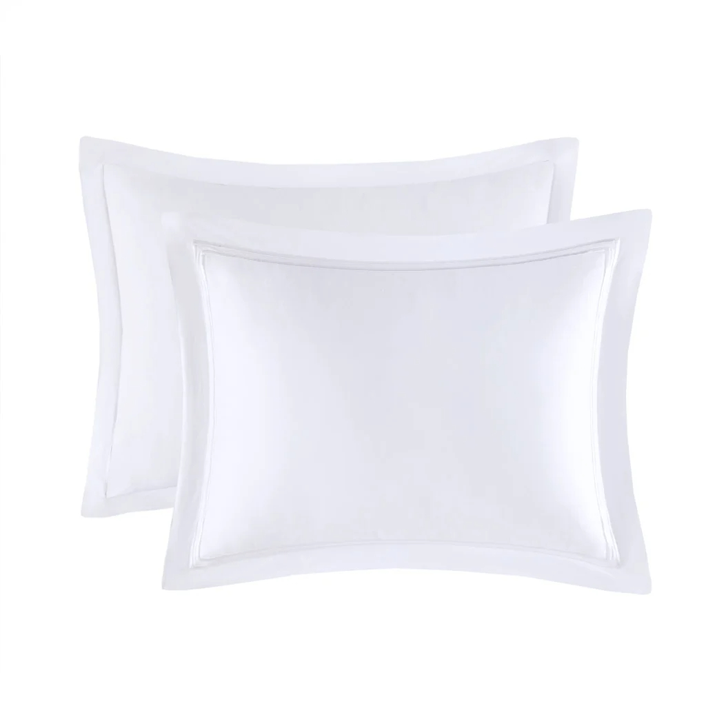 500 Thread Count Cotton Sateen Embroidered Bedding Set, 5-Piece