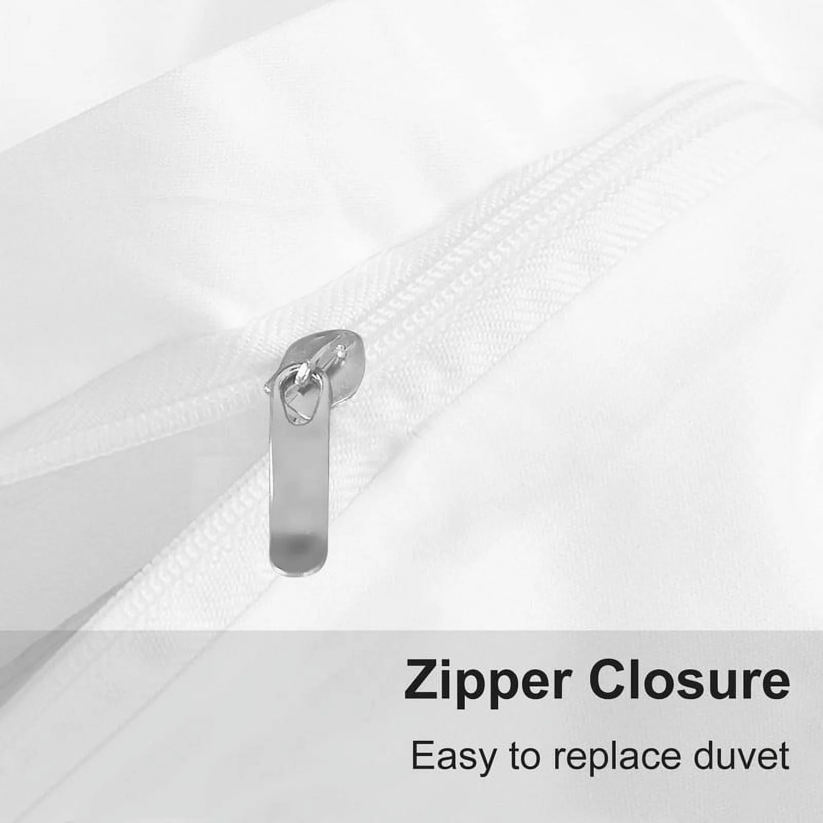 Luxury Egyptian Cotton Sateen Duvet Cover Set, Egyptian Cotton, 3-Piece