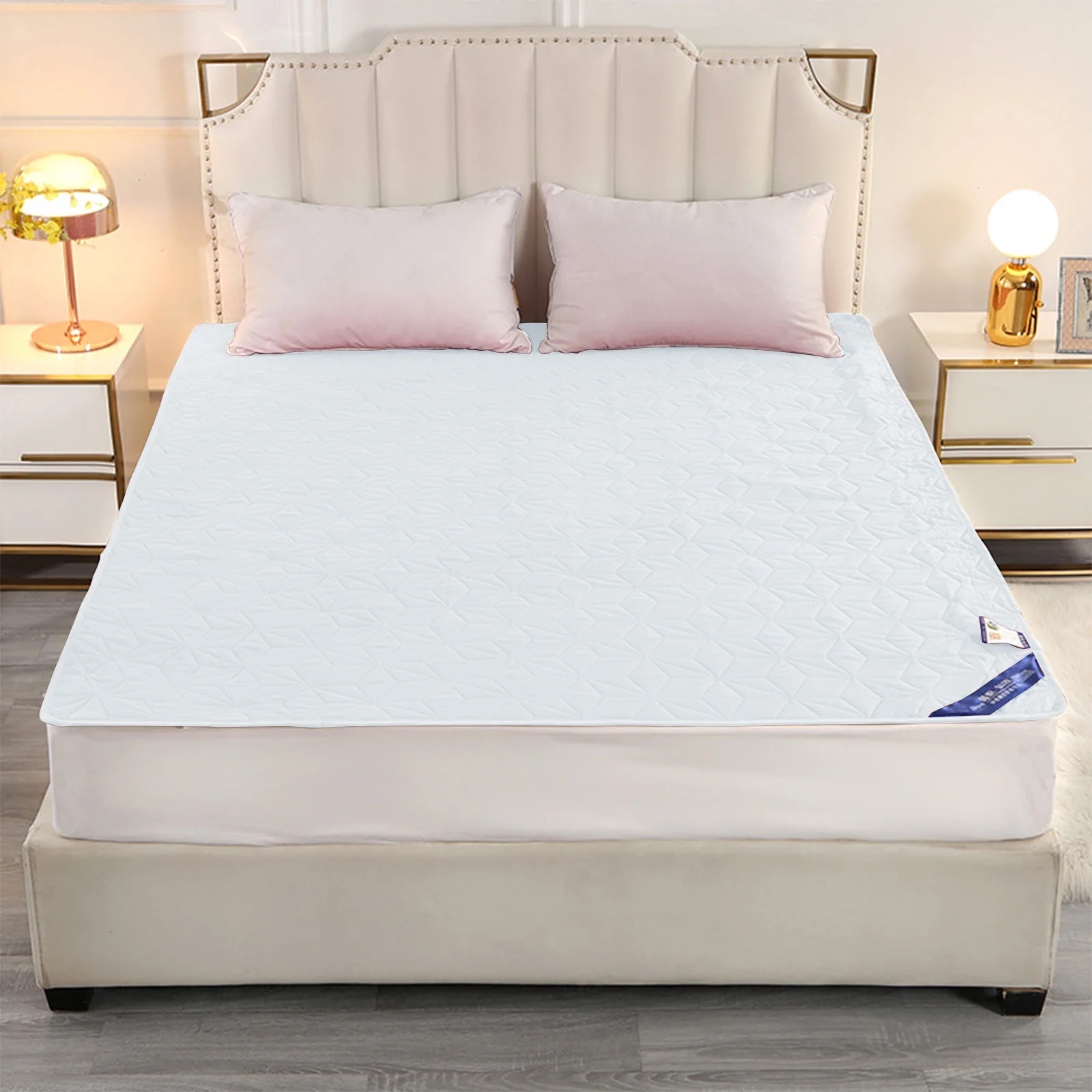 Durable Waterproof Fitted Mattress Protector – Soft Microfiber Deep-Fit Bed Cover