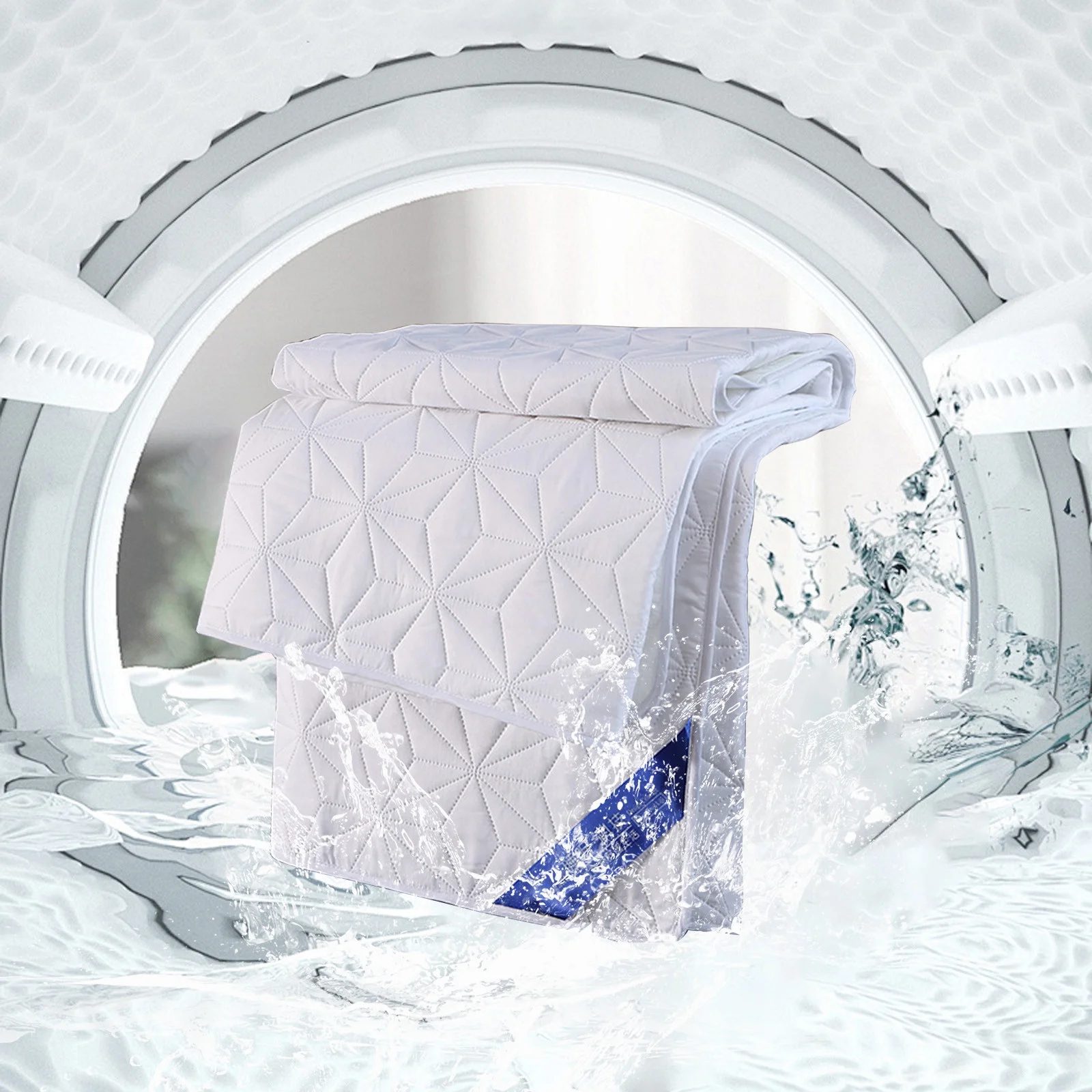 Durable Waterproof Fitted Mattress Protector – Soft Microfiber Deep-Fit Bed Cover