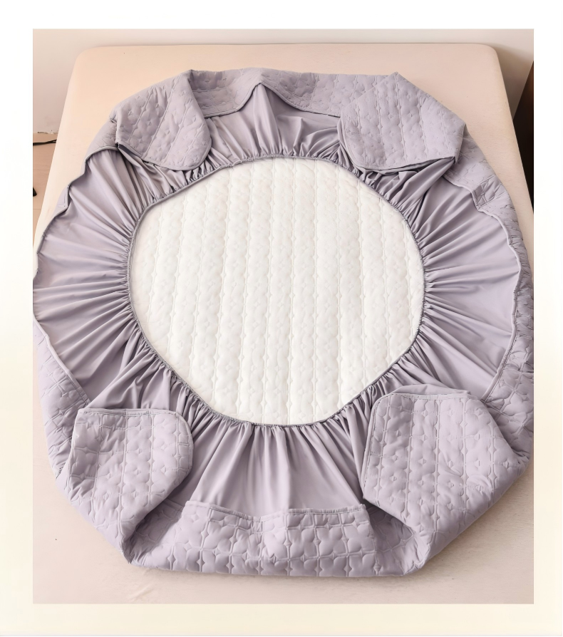 Waterproof Fitted Mattress Protector – Soft Microfiber Deep-Fit Bed Cover