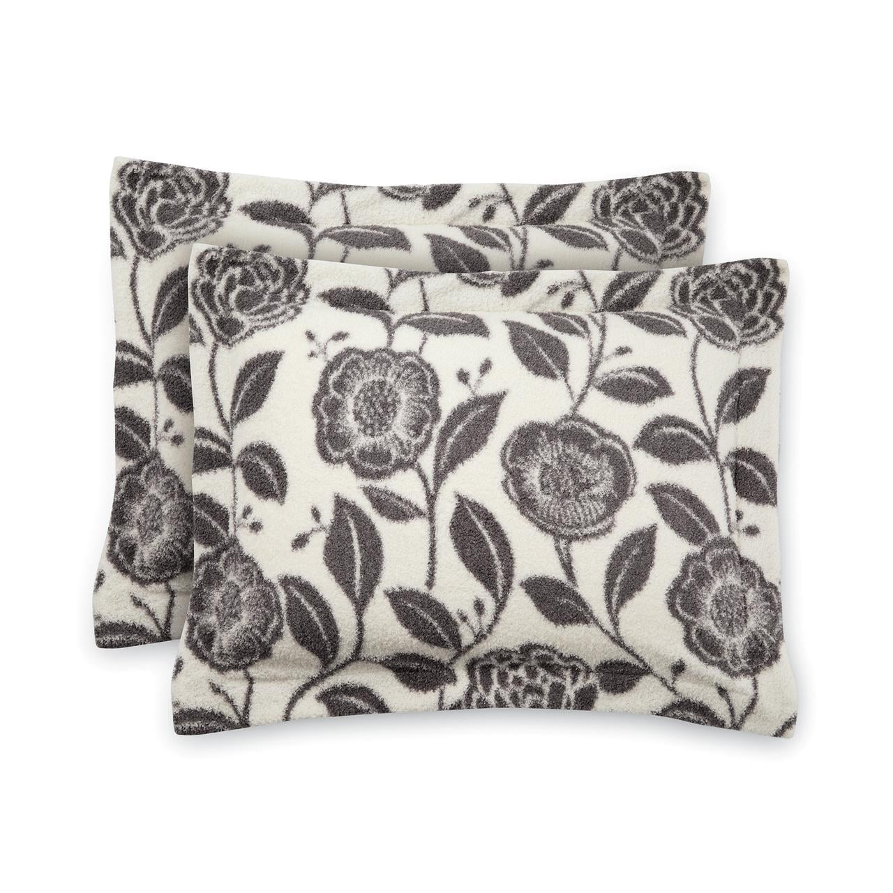 Secret Garden Floral Plush Winter Comforter – Soft Warm Printed Cozy Quilt