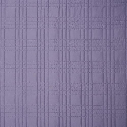Brushed Microfiber Geometric Quilted Bedspread Set (3-Piece)